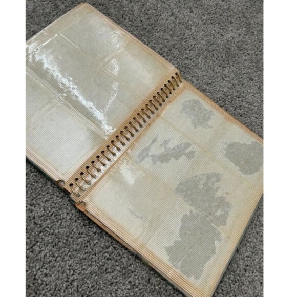 Vintage 1970's Photo Album Retro Made in Korea Spiral Bound Dry Mount - Picture 4 of 4